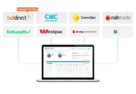 Import trade history from your online brokerr